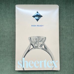 Sheertex Cross My Heart tights NWT size large